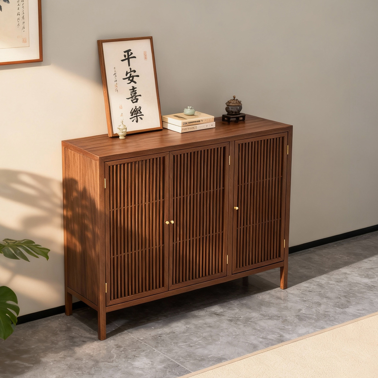 A121三门鞋柜