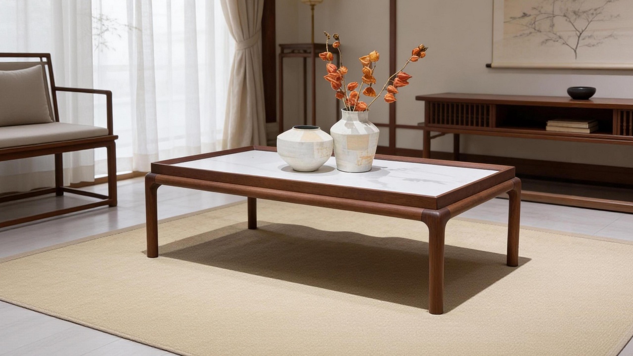 A232岩板长茶几